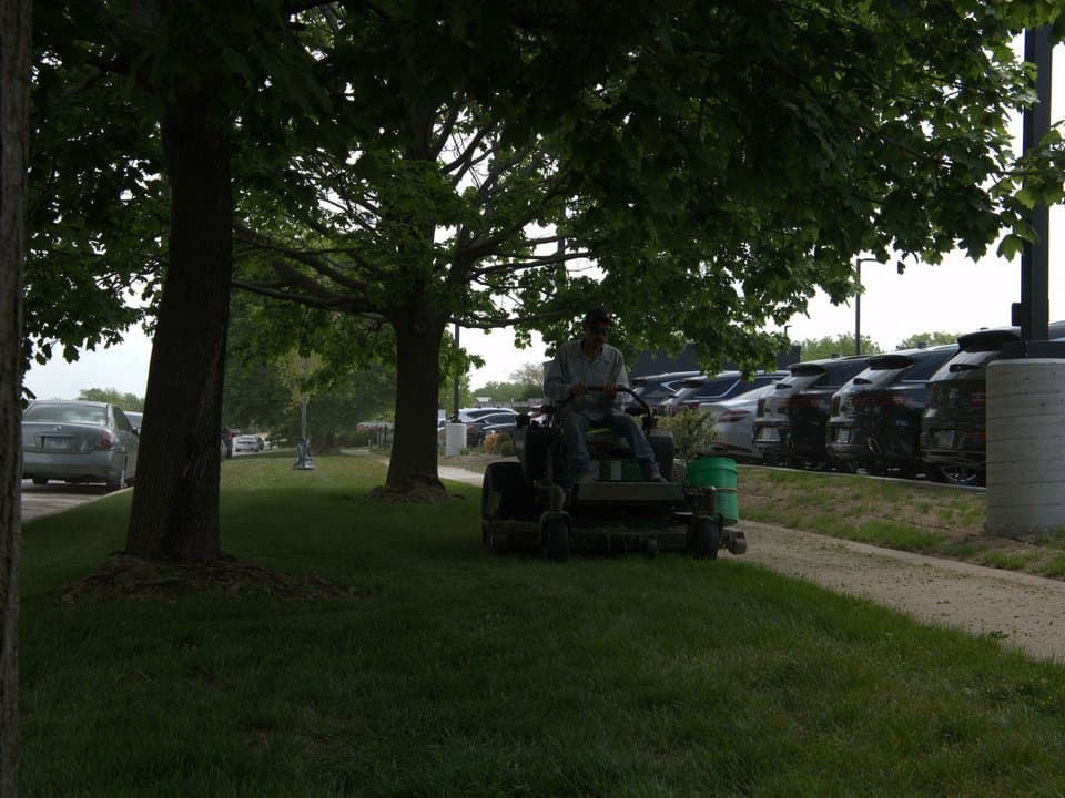 Naperville buried downspouts